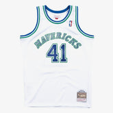 Mitchell & Ness Dirk Nowitzki Dallas Mavericks 1998-99 Hardwood Classics Swingman Jersey sale