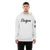 White Los Angeles Dodgers New Era 2026 Gold Collection Logo Hoodie