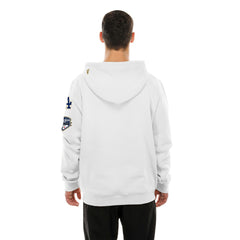 White Los Angeles Dodgers New Era 2026 Gold Collection Logo Hoodie