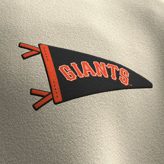 Tan San Francisco Giants Fanatics Unisex Spirit Jersey Fleece Crewneck Pennant Sweatshirt