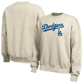 Oatmeal Los Angeles Dodgers Champion Women's All-Star Sweatshirt