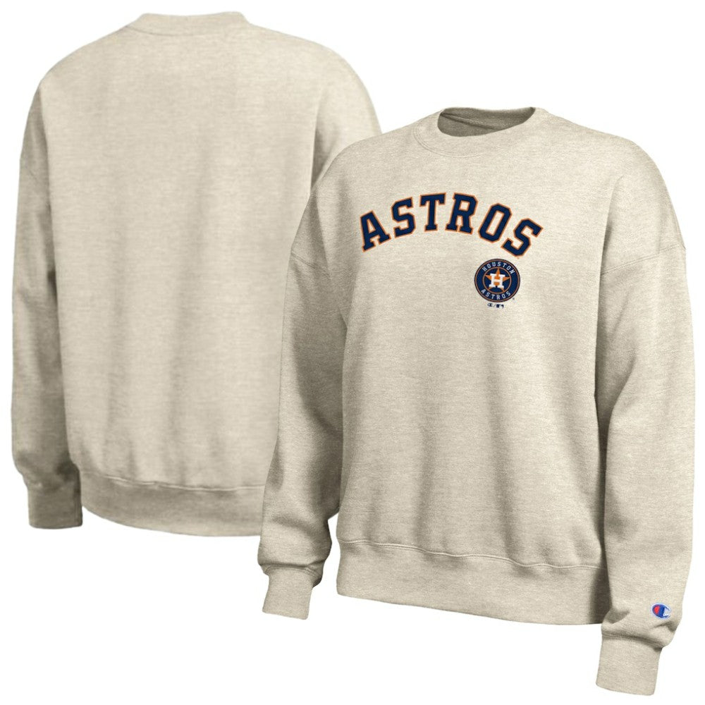 Oatmeal Houston Astros Champion Women's All-Star Sweatshirt