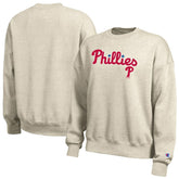 Oatmeal Philadelphia Phillies Champion Women's All-Star Sweatshirt