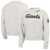 Stone San Francisco Giants Champion Women's Triumph Tri-Blend Sweatshirt