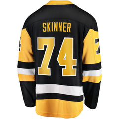 NHL Stuart Skinner Pittsburgh Penguins Fanatics Home Breakaway Jersey