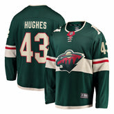 NHL Quinn Hughes Minnesota Wild Fanatics Home Breakaway Jersey