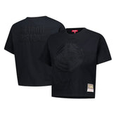 Mitchell & Ness Detroit Pistons Women's Phantom Cropped T-Shirt sale