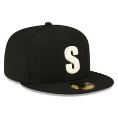 Black Seattle Mariners New Era Authentic Collection 59FIFTY Fitted Hat