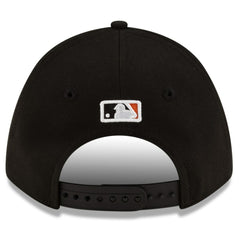 Black/Orange Baltimore Orioles New Era Player Replica 9FORTY Adjustable Hat