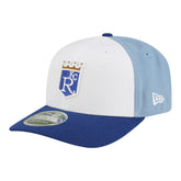 White/Light Blue Kansas City Royals New Era Player Replica 9SEVENTY Adjustable Hat