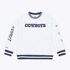White Out Fleece Sweatshirt - Dallas Cowboys Sweatshirts