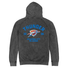 Oklahoma City Thunder Stadium Essentials Unisex Get Back Vintage Raglan Hoodie