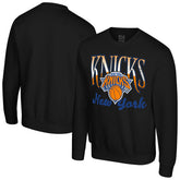 New York Knicks Stadium Essentials Unisex Sky High Fleece Sweatshirt