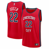 Fanatics Derik Queen New Orleans Pelicans Fast Break Replica Player Jersey