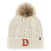 '47 Women's Meeko Cuffed Knit Hat with Pom - Denver Broncos Hats