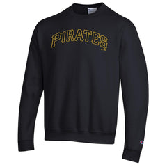 Black Pittsburgh Pirates Champion Powerblend Wordmark Sweatshirt