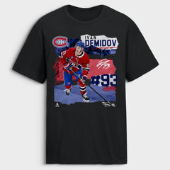NHL Ivan Demidov Montreal Canadiens Fresh Ice T-Shirt