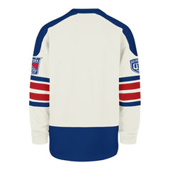 NHL New York Rangers '47 Pond Hockey Trio Eternal Lacer Sweatshirt