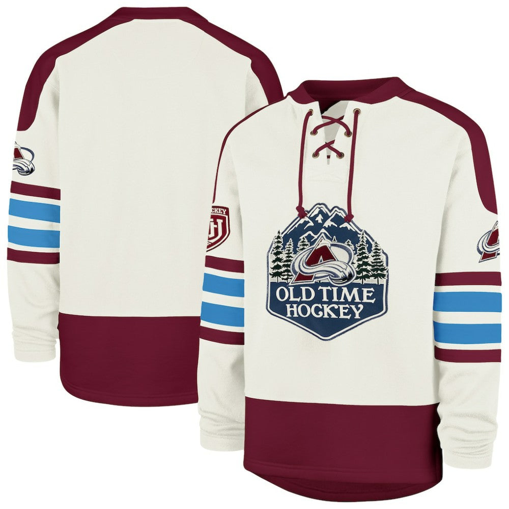 NHL Colorado Avalanche '47 Pond Hockey Trio Eternal Lacer Sweatshirt