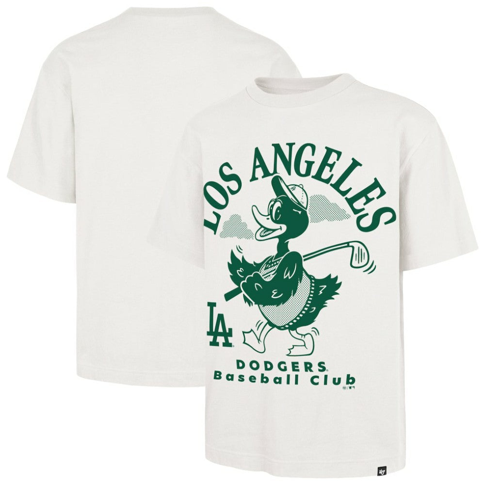 Cream Los Angeles Dodgers '47 Strollin' Foundation T-Shirt