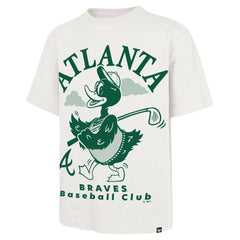 Cream Atlanta Braves '47 Strollin' Foundation T-Shirt