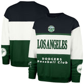 Green Los Angeles Dodgers '47 Tee Up Maximalist Fleece Sweatshirt