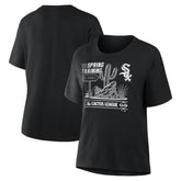 Black Chicago White Sox Women's 2026 Spring Training Cactus League Hometown Special T-Shirt