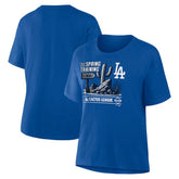 Royal Los Angeles Dodgers Women's 2026 Spring Training Cactus League Hometown Special T-Shirt