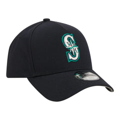 Navy Seattle Mariners New Era Youth 9FORTY A-Frame Adjustable Hat