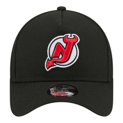 NHL New Jersey Devils New Era Youth 9FORTY A-Frame Adjustable Hat