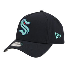 NHL Seattle Kraken New Era Youth 9FORTY A-Frame Adjustable Hat