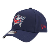 NHL Columbus Blue Jackets New Era Youth 9FORTY A-Frame Adjustable Hat