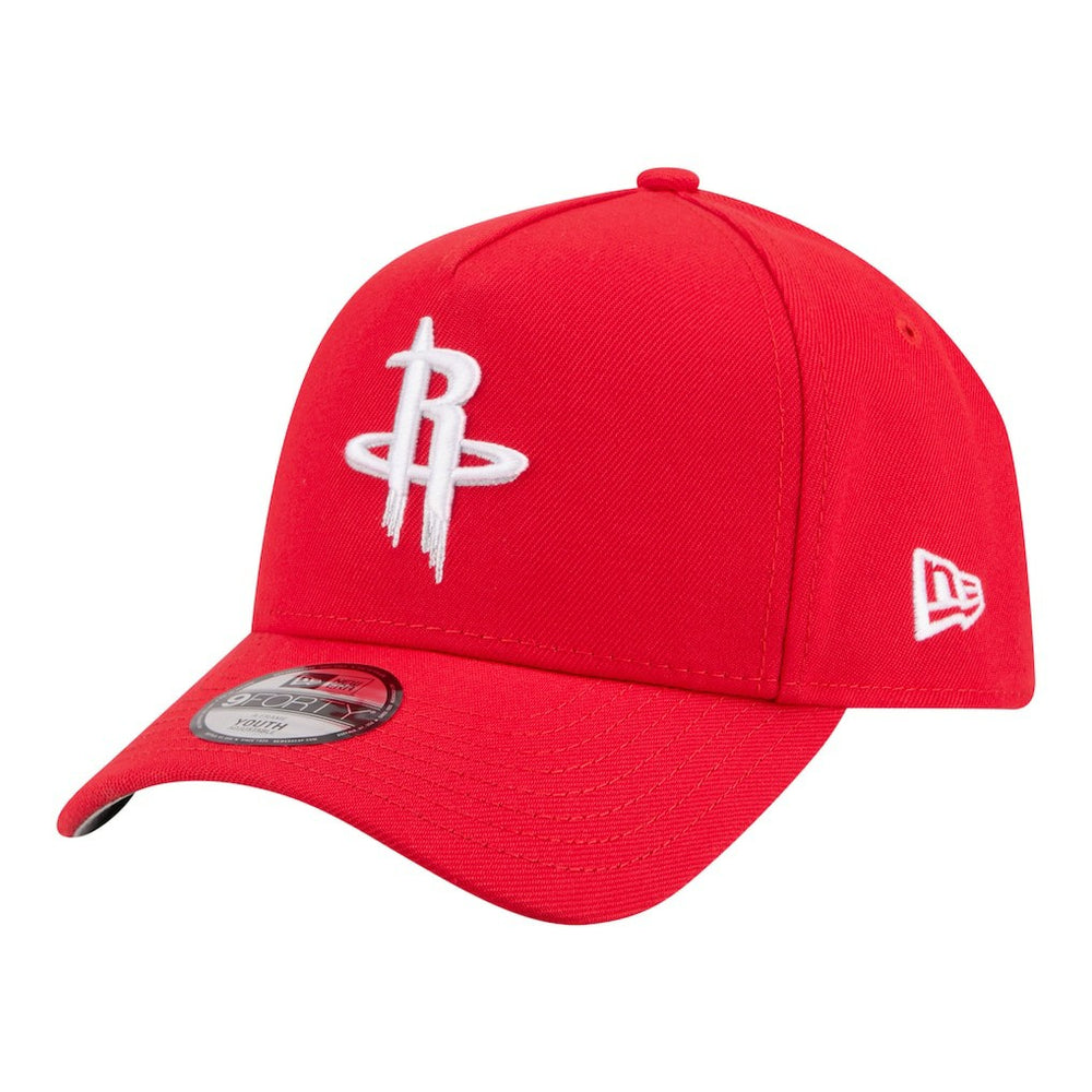 New Era Houston Rockets Youth 9FORTY A-Frame Adjustable Hat sale
