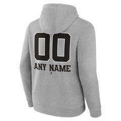 NHL Dallas Stars Big & Tall Personalized Name & Number Monochrome Pullover Hoodie