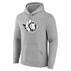 NHL Ottawa Senators Big & Tall Personalized Name & Number Monochrome Pullover Hoodie