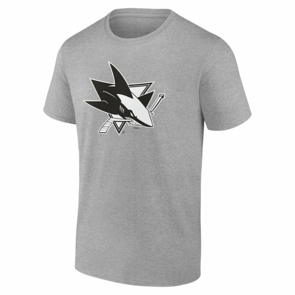 NHL San Jose Sharks Big & Tall Personalized Name & Number Monochrome T-Shirt
