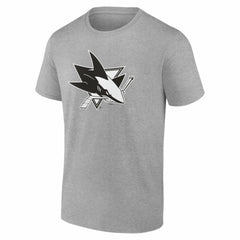 NHL San Jose Sharks Big & Tall Personalized Name & Number Monochrome T-Shirt