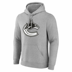 NHL Vancouver Canucks Big & Tall Personalized Name & Number Monochrome Pullover Hoodie