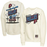 Natural Philadelphia Phillies Mitchell & Ness Youth Retro Billboard Sweatshirt