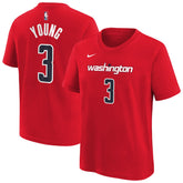 Nike Trae Young Washington Wizards Youth 2026 Name & Number T-Shirt