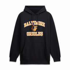 Black Baltimore Orioles Fanatics Big & Tall Heart & Soul Hoodie