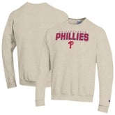 Oatmeal Philadelphia Phillies Champion Eco Powerblend Sweatshirt