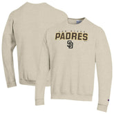 Oatmeal San Diego Padres Champion Eco Powerblend Sweatshirt