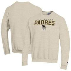 Oatmeal San Diego Padres Champion Eco Powerblend Sweatshirt