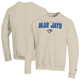 Oatmeal Toronto Blue Jays Champion Eco Powerblend Sweatshirt