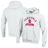 White St. Louis Cardinals Champion Eco Powerblend Hoodie