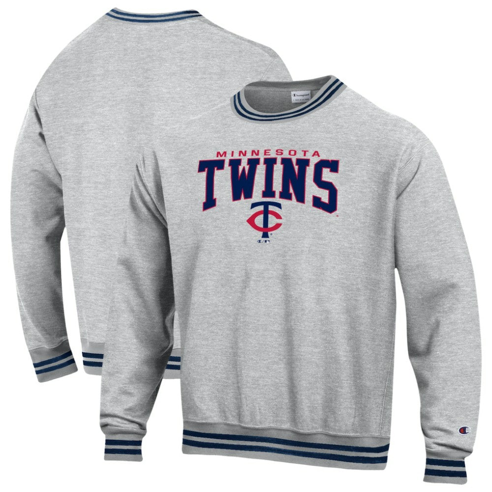 Navy Minnesota Twins Champion Reverse Weave Sweatshirt