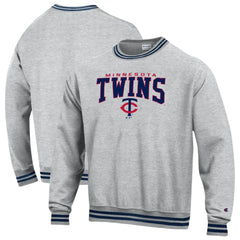 Navy Minnesota Twins Champion Reverse Weave Sweatshirt