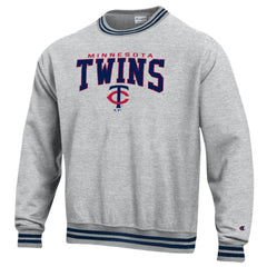 Navy Minnesota Twins Champion Reverse Weave Sweatshirt