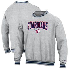 Navy Cleveland Guardians Champion Reverse Weave Sweatshirt